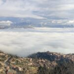 Tichy Haf sous la brume depuis Tassira