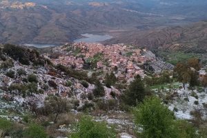 Vu depuis Tassira en hiver
